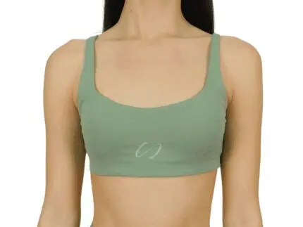 Sujetador deportivo de alto impacto verde