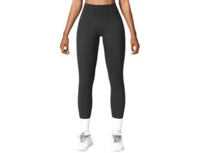 Leggings largos negros de cintura alta