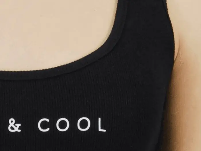 Body sin mangas casual negro