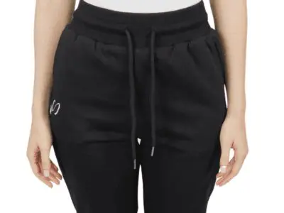 Pantalón Jogger de Tiro Alto negro
