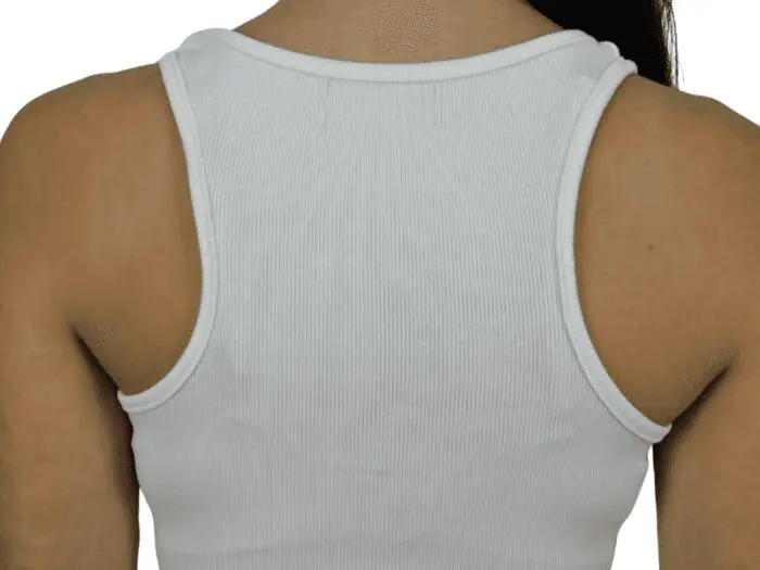 Body sin mangas casual blanco