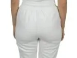 Pantalón Jogger de Tiro Alto blanco