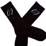 Calcetines de algodón negros